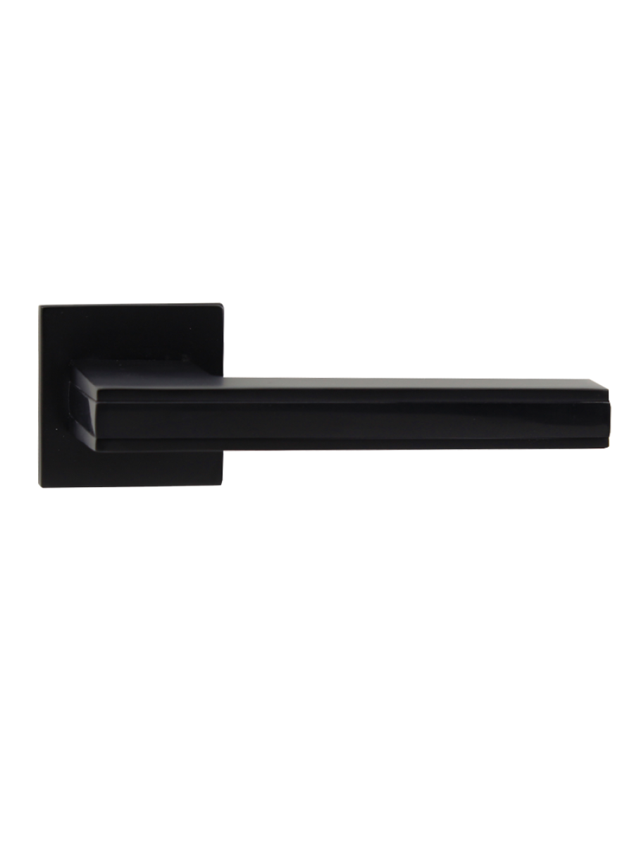 Ручка дверная черная V95BL-2/BL SL